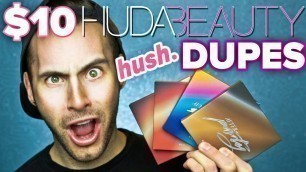 '$10 Huda Beauty Shadow HUSH DUPES?!?!?! | NO BULLSH*T Review | PopLuxe'