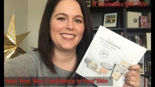 'IT Cosmetics QVC TSV! New Year, New Confidence In Your Skin Collection! January 2018!'