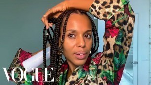'Kerry Washington\'s Guide to Foolproof Eyeliner and a Bold Red Lip | Beauty Secrets | Vogue'