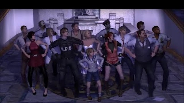 'Resident Evil  (In The Night) Dance Compilation Memes'