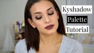 'Kylie Cosmetics Holiday Edition Tutorial | Kyshadow Palette'