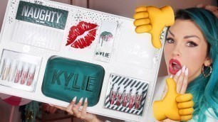 'TESTING OUT THE *NEW* KYLIE JENNER HOLIDAY MAKEUP'
