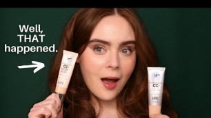 'NEW IT Cosmetics Nude Glow Vs Original CC Cream!'