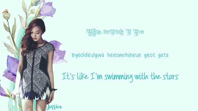 'Jessica - Dancing On The Moon Lyrics (Han|Rom|Eng)'