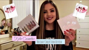 'Kylie Cosmetics Holiday Collection Review | Wet Set & Sugar Liquid Lipsticks'