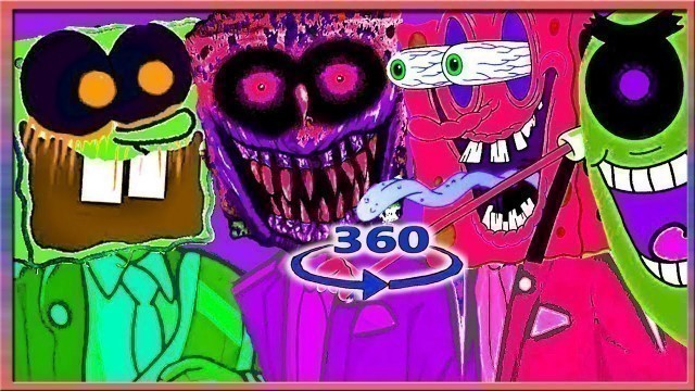 'Ho Ho Ho! NEW! FUN! SpongeBob.EXE MEGAMIX 2022 in the Coffin dance style meme VR 360°'