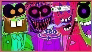 'Ho Ho Ho! NEW! FUN! SpongeBob.EXE MEGAMIX 2022 in the Coffin dance style meme VR 360°'