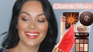 'CHARLOTTE TILBURY CHRISTMAS GLOWY GLAM MAKEUP - VLOGMAS | Beauty\'s Big Sister'