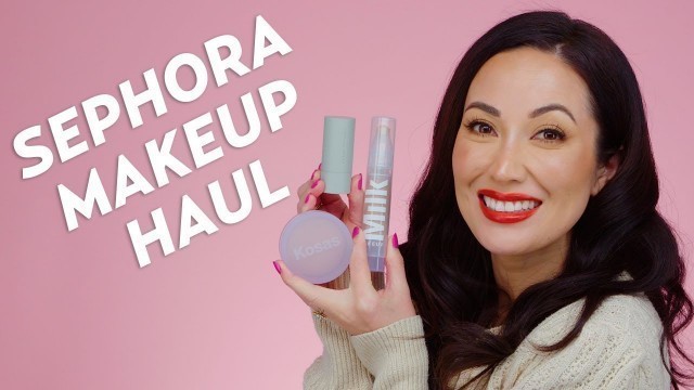 'Sephora Makeup Haul: Trying Products From Charlotte Tilbury, Anastasia Beverly Hills, Fenty & More!'