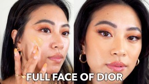 'FULL FACE OF DIOR MAKEUP: First Impressions + Wear Test on Oily Skin!'