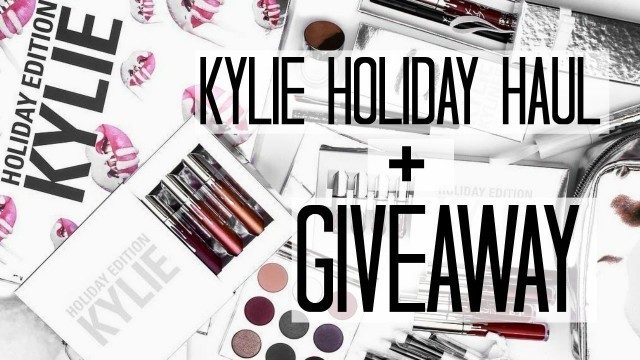 'Kylie Holiday Haul + GIVEAWAY!!! (Closed) | Haley Marie'