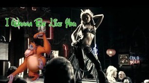 'Jessica Alba Sin City Dance - \"I Wanna Be Like You\"'