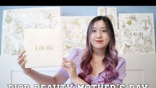 'Dior Beauty Unboxing Haul -  New Mother\'s Day Packaging 2022'