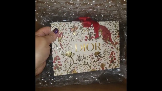 'Dior Beauty Unboxing  2022 Lunar New Year packaging! #diorbeauty #dior #diorperfume #diorunboxing'