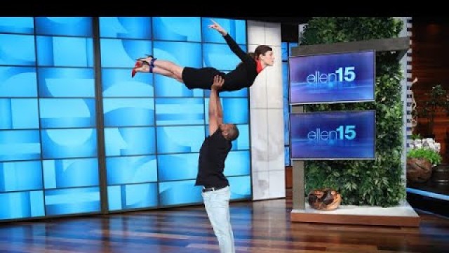 'Jessica Biel’s Amazing ‘Dirty Dancing’ Entrance Is Ellen’s Best One Yet'