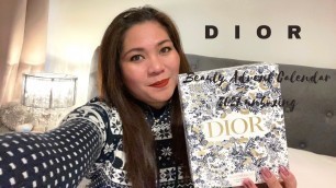 'Dior Beauty Advent Calendar 2021 | unboxing #dior #diorbeauty'