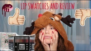 'KYLIE JENNER HOLIDAY COLLECTION REVIEW, SWATCHES, and KYSHADOWS | Mahogany LOX'
