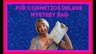'PUR COSMETICS DELUXE MYSTERY BAG OH NO I DID IT AGAIN IS THIS TRASH OR TREASURE?  JULY 2020'