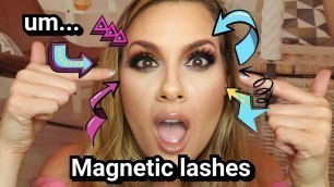 'Tori belle magnetic lashes and liner first impressions!'