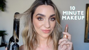 'Easy 10 Minute Charlotte Tilbury  Makeup + Hair Look'