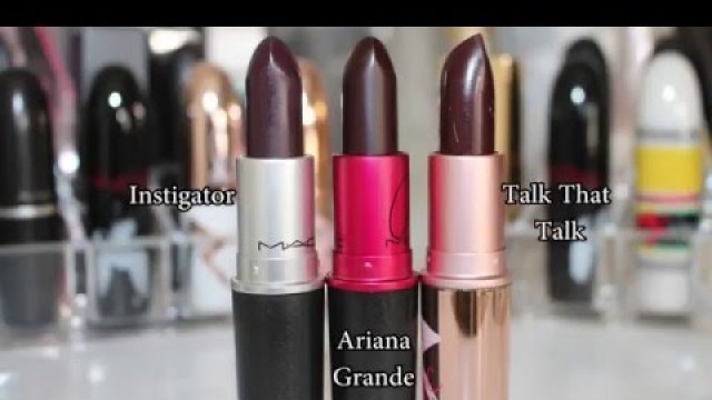 'MAC Cosmetics Viva Glam Ariana Grande Lipstick Review and Swatches On A Woman of Color'