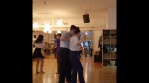 'Social Dancing - Nalla & Jessica @ Swing Time Bar / Lindy Hop Swing Dance 스윙댄스 린디합'