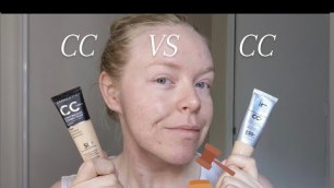 'Testing It! Cosmetics CC Cream VS Dermablend Pro CC Cream! Is there a difference? StefPink'