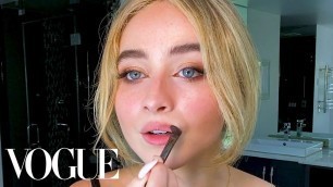 'Sabrina Carpenter\'s Guide to DIY Facials and Perfect Eyeliner | Beauty Secrets | Vogue'