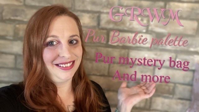 'GRWM Pur Barbie Palette, Pur mystery bag. As well Unboxing some of my package!!!'