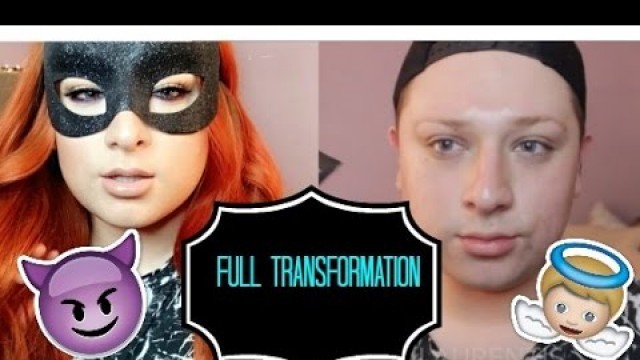 'Full Make-Up Transformation ( Ariana Grande VIVA GLAM) Good Girl VS Bad Girl'
