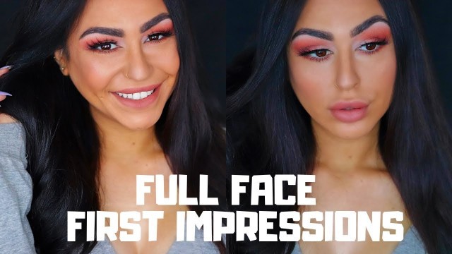 'FULL FACE FIRST IMPRESSIONS | THIN LIZZY BEAUTY TEST & REVIEW!'