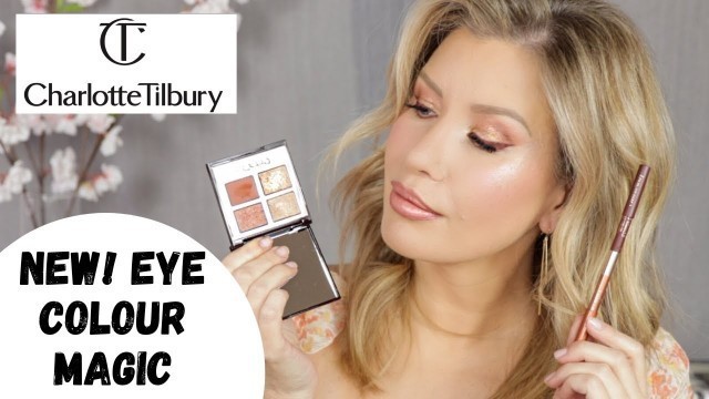 'NEW CHARLOTTE TILBURY Eye Colour Magic- Copper Charge Tutorial on Hooded Eyes'