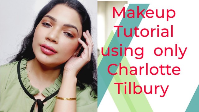 'one brand makeup tutorial using Charlotte Tilbury/ The best and worst products explained #makeup'