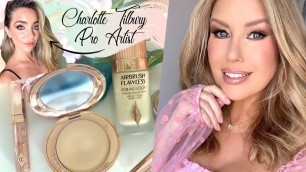 'My Favorite Look Ever! A CHARLOTTE TILBURY PRO ARTIST Does My Makeup! (Sort Of...)'