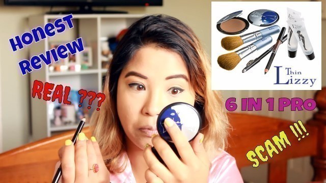 'SCAM OR REAL !!!!!! Thin Lizzy 6 in 1 Professional Powder First Impression & Review ||Fistiifree||'