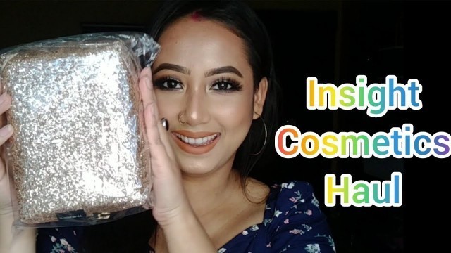 'Insight Cosmetics Haul || Makeup Product\'s Under RS 200 || Beginners Makeup products ||'