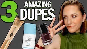 '3 AMAZING BEAUTY DUPES | Skincare dupes | Makeup Dupes | Charlotte Tilbury Beautiful Skin Foundation'