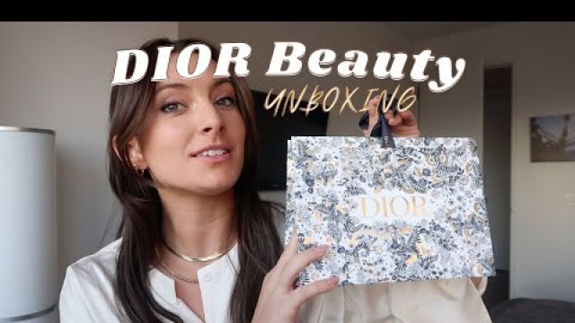 'Dior Beauty Unboxing/Try-On'