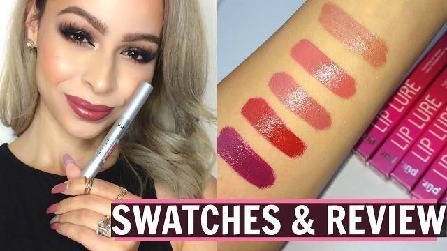 'LIP SWATCHES & REVIEW| PUR Cosmetics Lip Lure | KRYSTAL ALLEN'