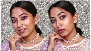 'Indian Wedding Guest Makeup Tutorial 2020|| Trying Out New Makeup Items||Ft. Seasoul Cosmetics'