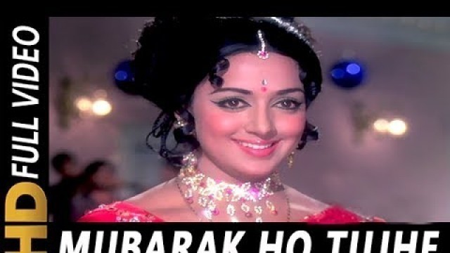 'Mubarak Ho Tujhe Ae Dil | Lata Mangeshkar | Raja Jani 1972 Songs | Dharmendra, Hema Malini, Helen'