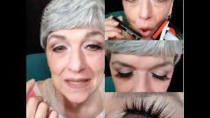 'Morning with Tori Belle magnetic liner and lashes'