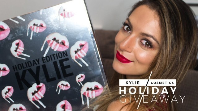 'KYLIE COSMETICS Holiday Collection GIVEAWAY!'