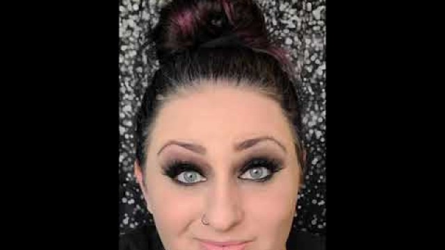 'Before and After Smokey Eye using Tori Belle Cosmetics'