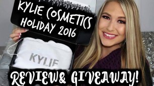 'KYLIE COSMETICS HOLIDAY GIVEAWAY! CLOSED- GET IT OR FORGET IT & RANT!'