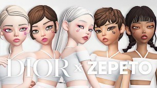 'DIOR x ZEPETO - Makeup Tutorial and Dior Look'