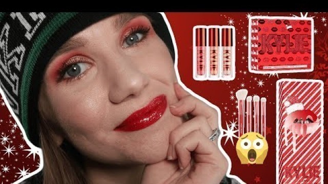 'Kylie Cosmetics Holiday 2019 Lip Kit & High Gloss Swatches, Try-On, Review,  Plus More!'