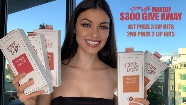 'THIN LIZZY LIP KIT REVIEW | $300 GIVE AWAY'