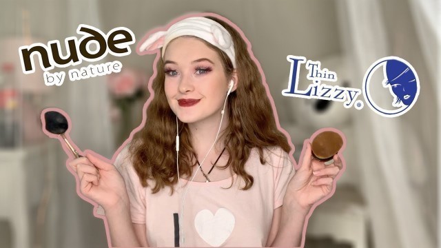 'Thin Lizzy Vs. Nude By Nature Make Up Brushes'
