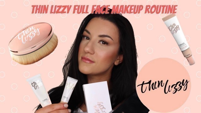 'Full Face Thin Lizzy Makeup Tutorial | BEAUTYCOACHING101'